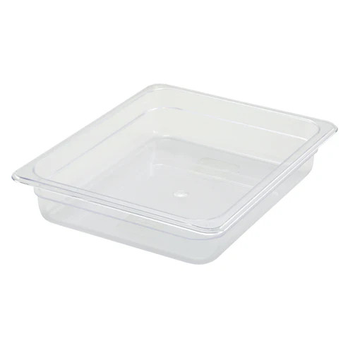 Winco SP7202 1/2 Size 2 1/2" Deep Poly-Ware Food Pan