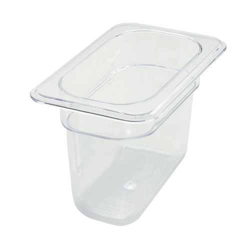 Winco SP7906 1/9 Size 6" Deep Poly-Ware Food Pan