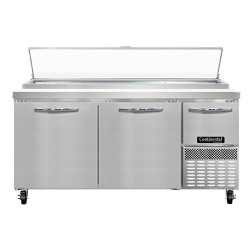 Continental Refrigerator PA68N 68" W Pizza Prep Table