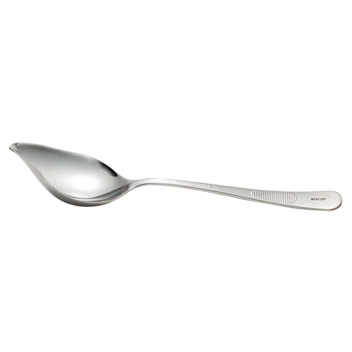 Mercer M35143 2/5 Oz. Stainless Steel Petite Saucier Spoon With Satin Finish Handle