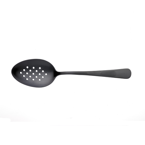Mercer M35160BK 9"L Stainless Steel Black Plating Spoon