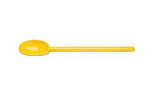 Mercer M33182YL 11.8" L Yellow High Temperature Hell's Tools Mixing Spoon