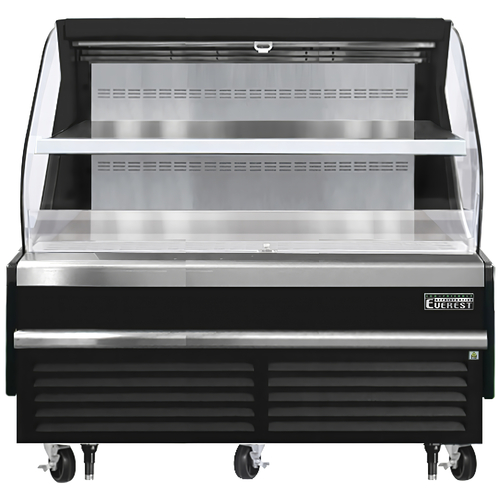 Everest Refrigeration EOMH-72-B-35-T Horizontal Open Display Merchandiser