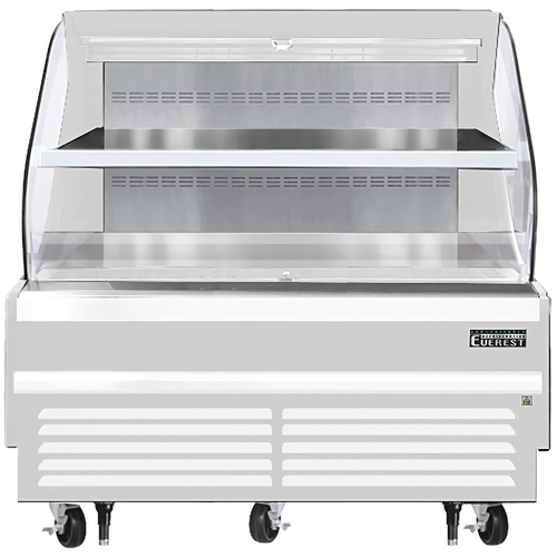 Everest Refrigeration EOMH-60-W-35-T Horizontal Open Display Merchandiser