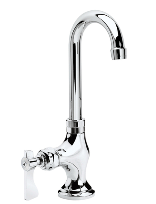 Krowne 16-203L Deck Mount Royal Series Single Pantry Faucet with 6" Gooseneck Spout
