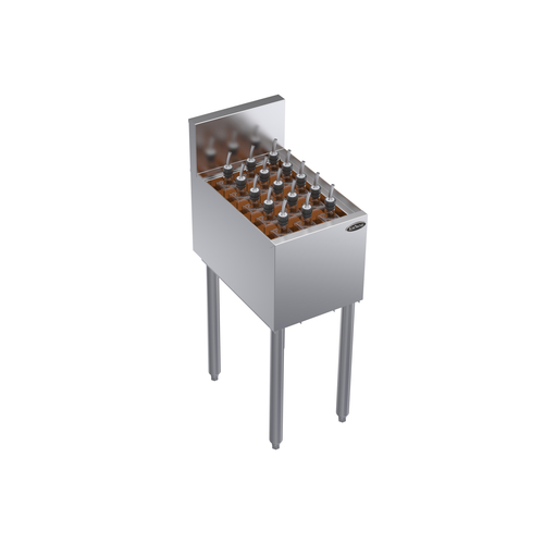 Krowne KR19-ME12 12"W x 18-1/2"D Stainless Steel Royal Series Underbar Elixir Station