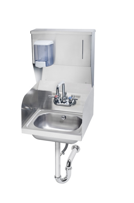 Krowne HS-33 16 - 3/16" x 15 - 1/4" Wall Mounted Hand Sink