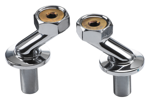 Krowne 21-403L 1/2" NPT Female Inlet Low Lead Compliant Royal Series Large Adjustable Supply Inlets