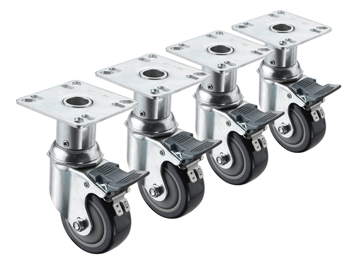 Krowne 28-114S 6” – 7” Adjustable Plate Casters