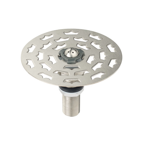 Krowne 16-144 4-1/2" Dia. x 4-1/4"H Perforated Grid Royal Series Glass Rinser
