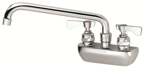 Krowne 14-410L 4" Centers And 10" Swing Spout Royal Series Faucet Splash-Mounted