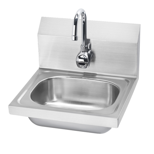 Krowne HS-11 15-3/4" x 15-1/4" x 13-3/8" Wall Mounted Hand Sink