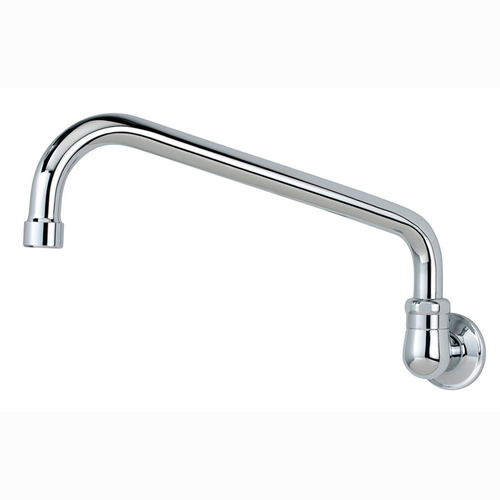 Krowne 16-143L Wall Mounted Royal Series Faucet with Single Hole 10" Swing Spout