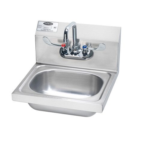 Krowne HS-43 16" x 15" Wall Mounted Hand Sink