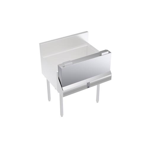 Krowne KR-SC28 28"W Stainless Steel Royal Series Speed Rail Locking Cover