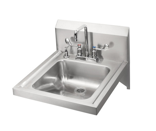 Krowne HS-50 14"W x 16" Wall Mounted Hand Sink
