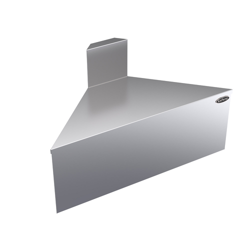 Krowne KR24-F90 90 Degree Angle Stainless Steel Royal Series Underbar Corner Angle Filler