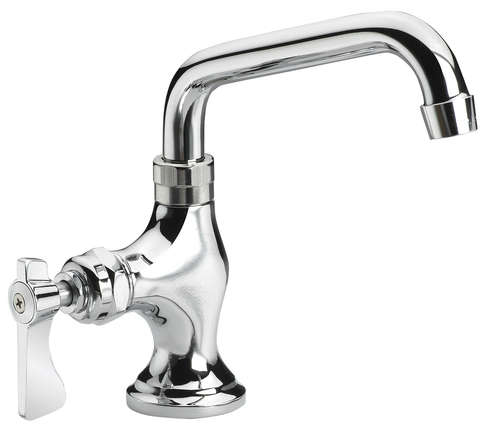 Krowne 16-200L Deck Mount Royal Series Single Pantry Faucet with 6" Swing Spout