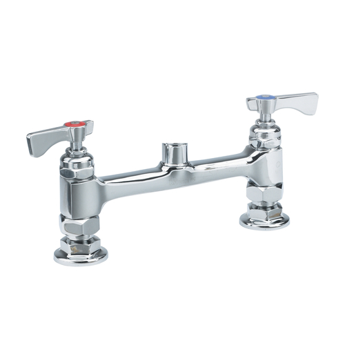 Krowne 15-8XXL Deck Mount Royal Series Faucet with 8" Centers Without Spout