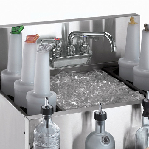 Krowne KR-406 Low Lead Compliant Royal Faucet Installed Over Ice Bin