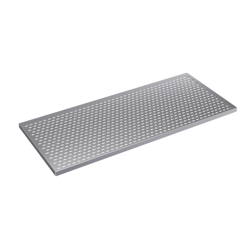 Krowne KR19-PE42 19" x 42" Stainless Steel Royal Series Perforated Drainboard Insert