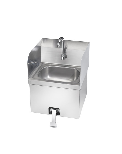 Krowne HS-41 15 - 3/4" x 15 - 1/4" Wall Mounted Hand Sink