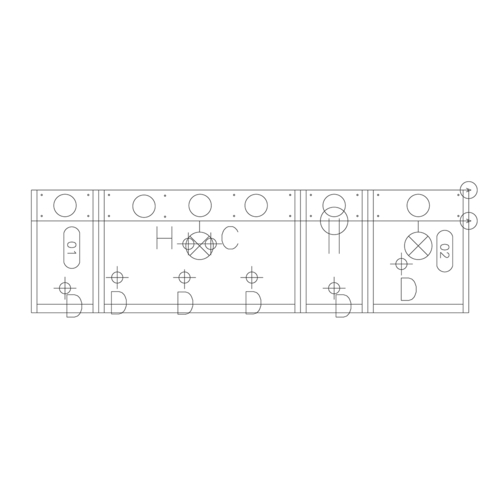 Krowne KMB-MT Full Size Foot Print Template