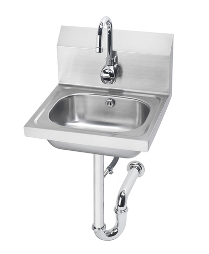 Krowne HS-12 15 - 3/4" x 15 - 1/4" Wall Mounted Hand Sink