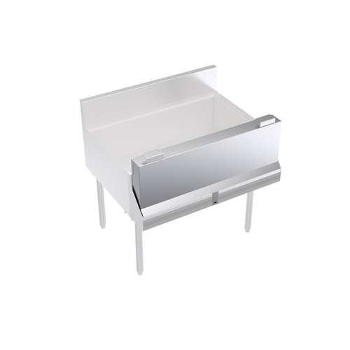 Krowne KR-SC36 36"W Stainless Steel Royal Series Speed Rail Locking Cover