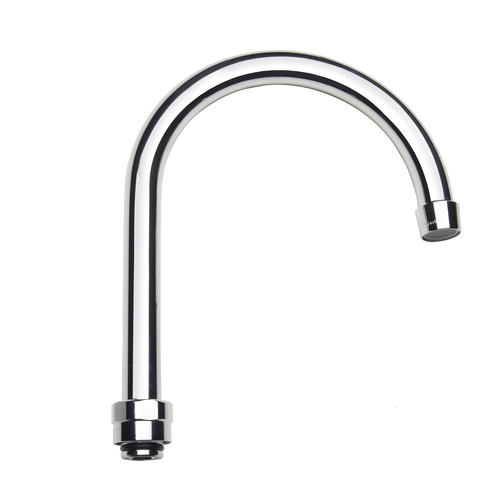 Krowne 21-428L 6"W x 8 1/2"H Low Lead Compliant Gooseneck Spout With T&S Adapter