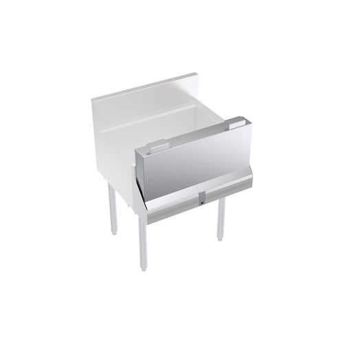Krowne KR-SC26 26"W Stainless Steel Royal Series Speed Rail Locking Cover