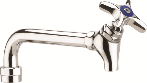 Krowne 21-442L 6" Long Replacement Spout With Shut-Off Valve