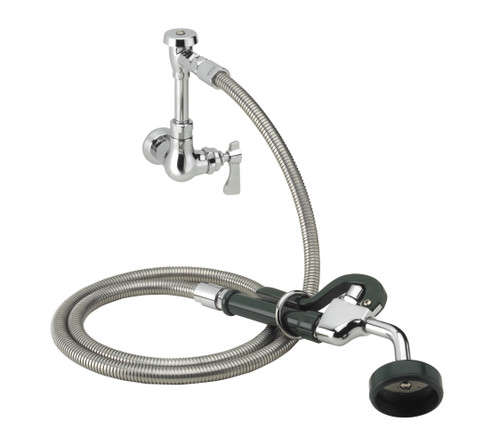 Krowne 19-101L Wall Mount Royal Series Utility Spray Assembly with 72" Stainless Steel Flexible Hose
