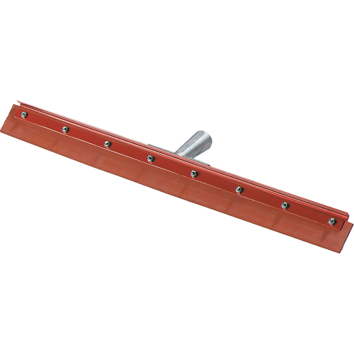 Carlisle 4007600 24" Long Straight Red Gum Rubber Blade Flo-Pac Floor Squeegee Head