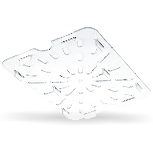 Carlisle 1023507 Polycarbonate Clear Storplus Drain Shelf