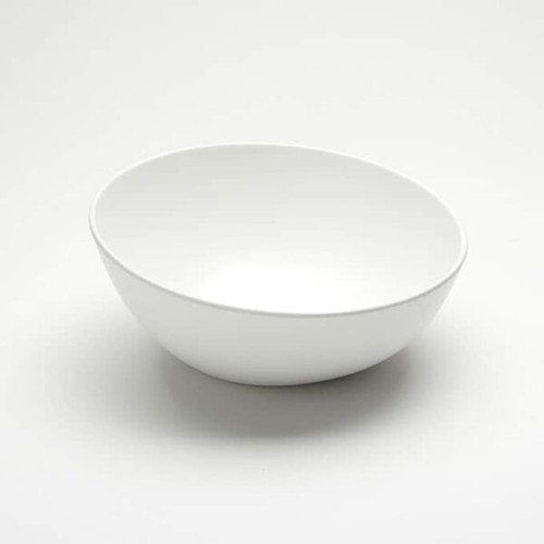 American Metalcraft LFTBW9 68 Oz. 9.88" Dia. x 4.5" H Round Angled Melamine Bowl