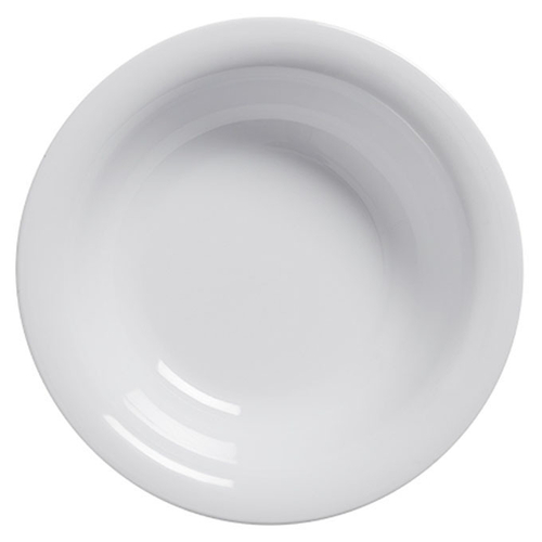 American Metalcraft DBN32WH Jane 32 Oz. Round White Narrow Rim Melamine Bowl