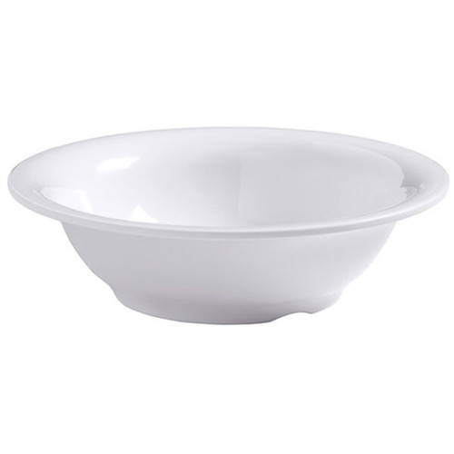 American Metalcraft DBN32WH Jane 32 Oz. Round White Narrow Rim Melamine Bowl