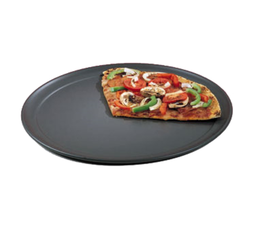 American Metalcraft HCTP7 7" OD x 5.5" ID Solid Aluminum With Hard Coat Wide Rim Pizza Pan