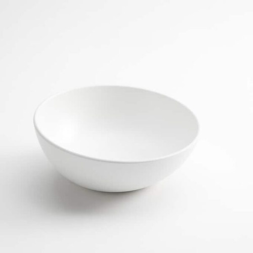 American Metalcraft LFTBW8 40 Oz. 8.5 Dia. x 3.5 H Round Angled Melamine Bowl