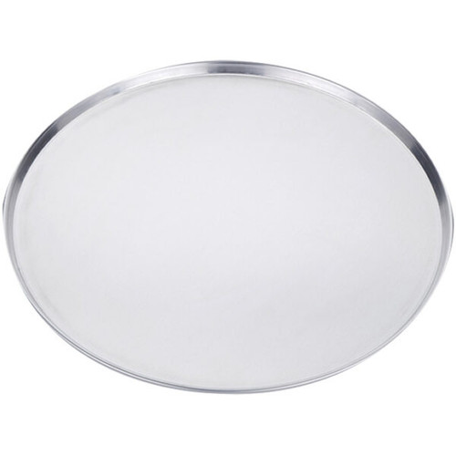 American Metalcraft A2018 18" Top ID x 17.63" Bottom ID x 0.5" Deep Solid Aluminum Tapered and Nesting Pizza Pan