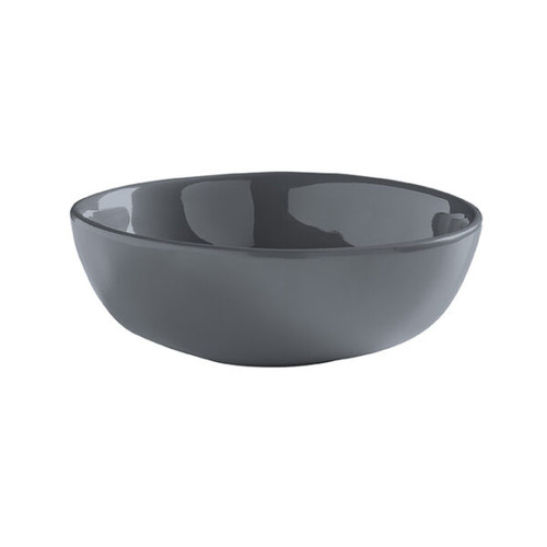 American Metalcraft CBL16ST Crave 16 Oz. Storm Round Melamine Soup and Salad Bowl