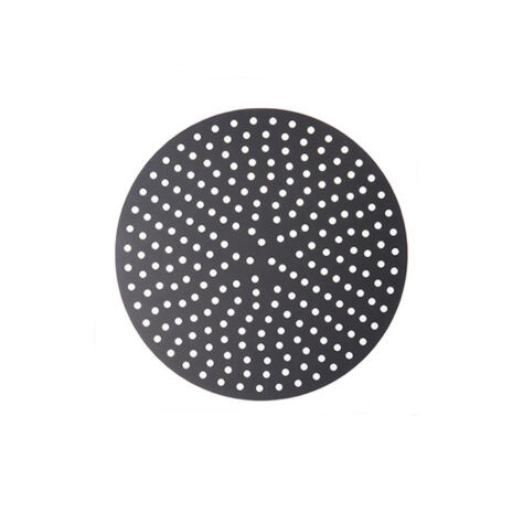 American Metalcraft 18910PHC 10" Dia. Perforated Anodized Aluminum With Hard Coat Pizza Disk