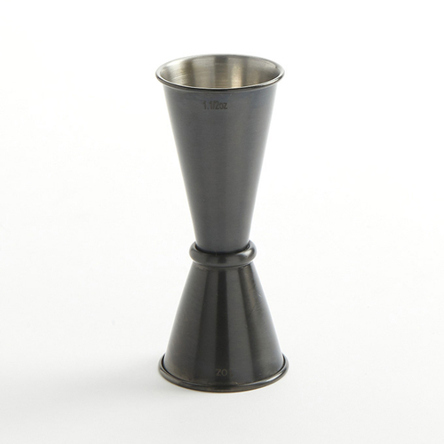 American Metalcraft JGB4 1 Oz. x 1.5" Oz. Stainless Steel Rolled Edge Jigger