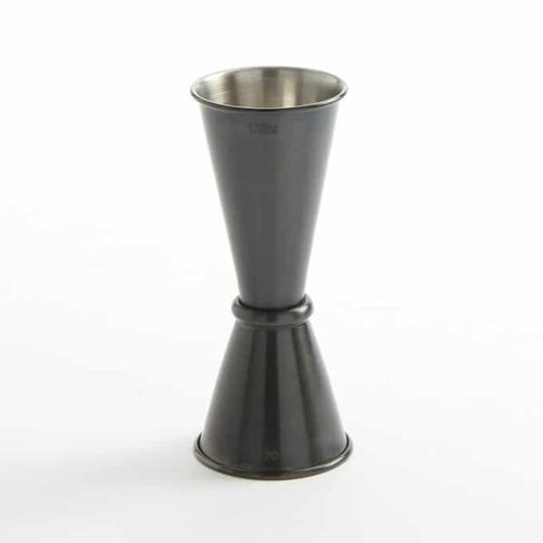 American Metalcraft JGB4 1 Oz. x 1.5" Oz. Stainless Steel Rolled Edge Jigger