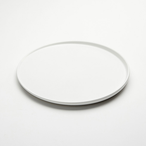 American Metalcraft LFTPW12 Lift 11.75" Round White Melamine Plate