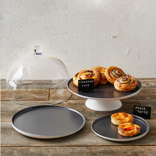 American Metalcraft LFTPB12 11.75" Dia. x 1" H Round Melamine Plate