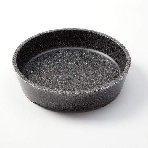 American Metalcraft GGRB8 32 Oz. Black Speckled Round Melamine Bowl