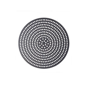 American Metalcraft 18909SPHC 9" Dia. Super Perforated Anodized Aluminum With Hard Coat Pizza Disk