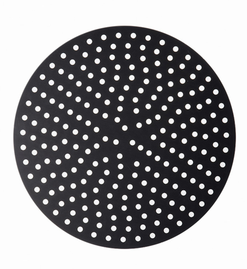 American Metalcraft 18907PHC 7" Dia. Perforated Anodized Aluminum With Hard Coat Pizza Disk